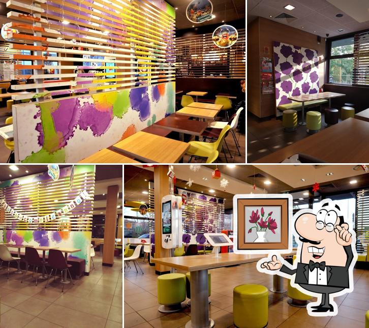 Gli interni di McDonald's Cassano D'Adda