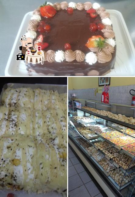 Comida em Panificadora e Confeitaria Pão Doce Pão