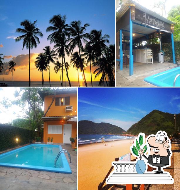 O exterior do Pousada Canto das Laranjeiras Tombo