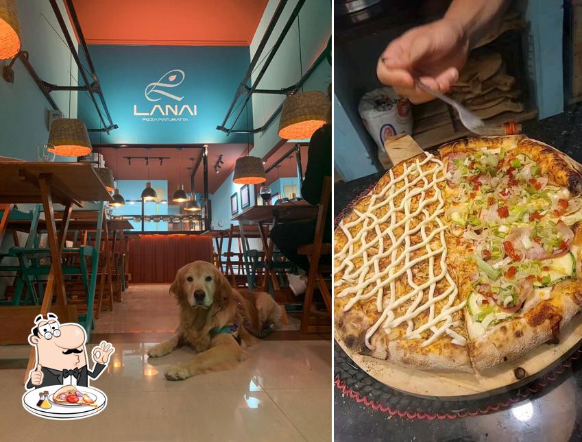 No Lanai Pizza Maturatta, você pode pedir pizza
