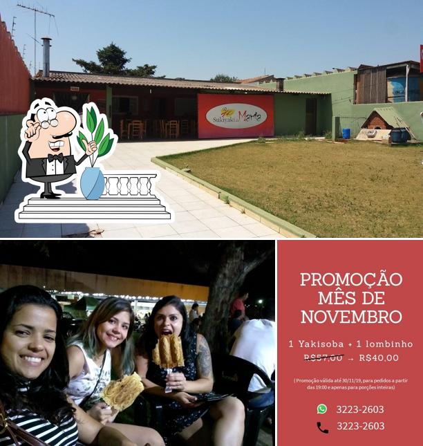 O exterior do Sukiyaki Da Marta