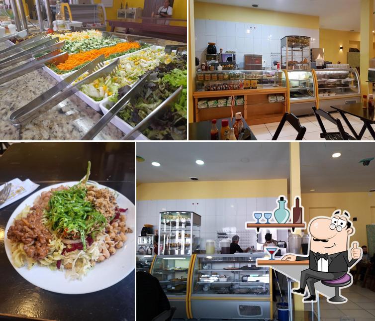 O interior do Semente de Girassol