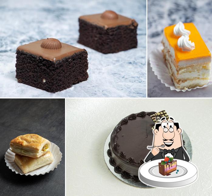 Chocolate cake at Desserts n' More