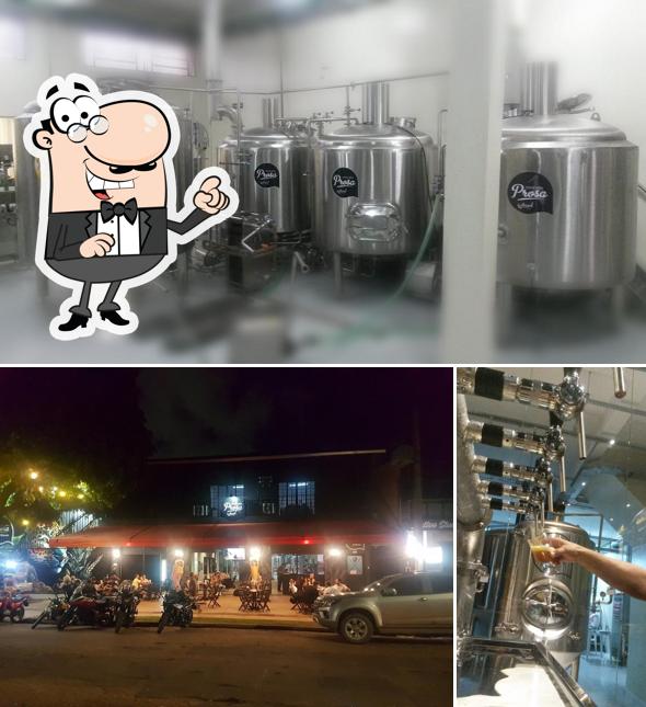O exterior do Cervejaria PROSA