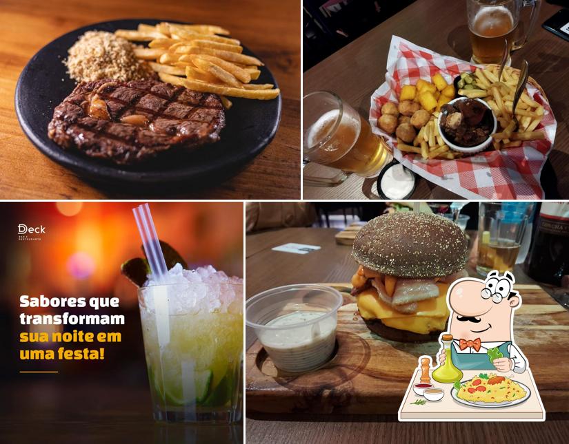 Comida em Deck Bar e Restaurante