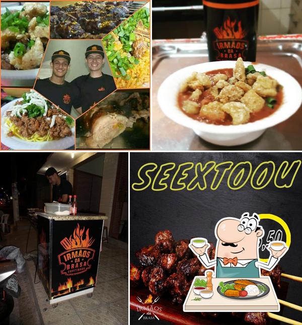 Comida em Irmãos da Brasa Espetinhos