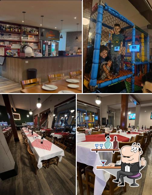 O interior do Pizzaria Geovanele