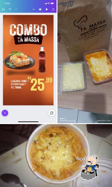 Platos en TÁ MASSA FOODS - MASSAS E BURGUER