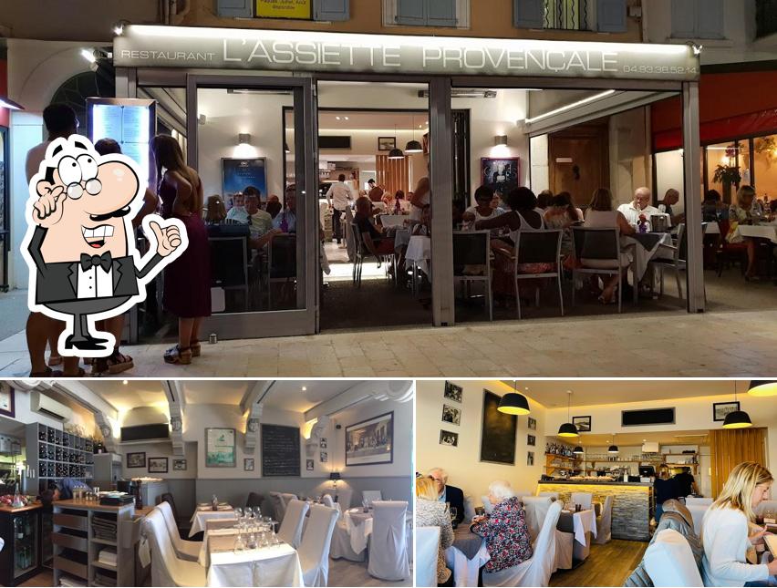 L'intérieur de L'Assiette Provençale