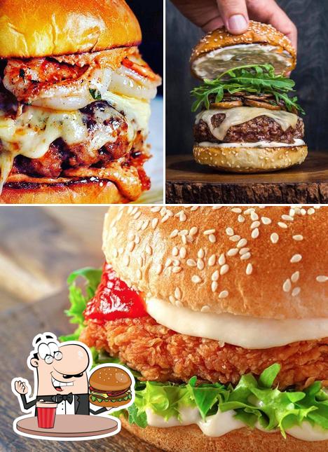 Try out a burger at The Frackers ️ Kapurthala