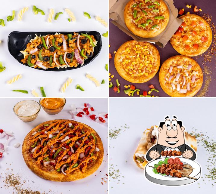 Food at Rominus Pizza and Burger