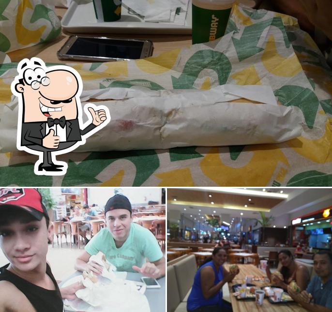 Look at this photo of Subway