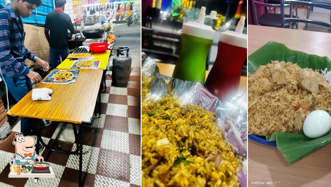 Fried rice at KD Fast Food restaurant