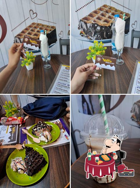 The waffle shakes Cafe