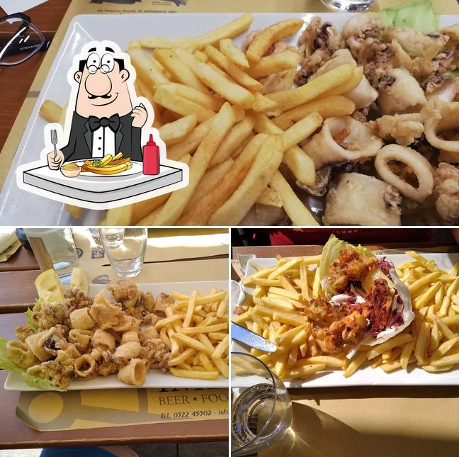 Ordina le patatine fritte a Imbarco 15