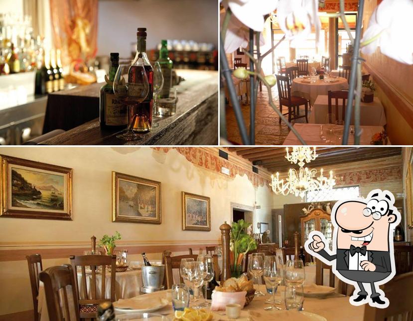 Gli interni di Alla Stella da Augusto Tombolo