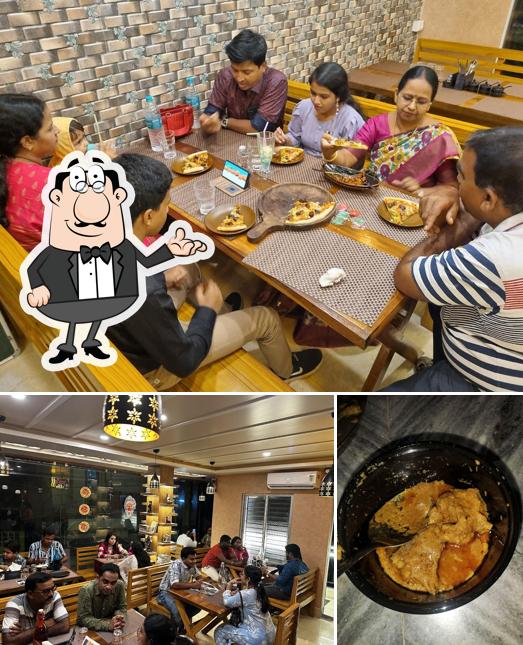 Among different things one can find interior and food at Rio’s Cafe