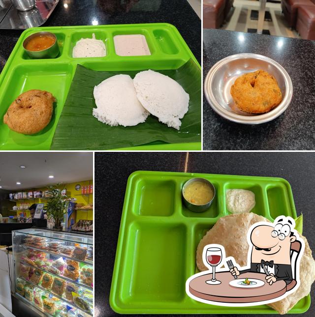 Food at RSB (Ranipet Saravana Bhavan)