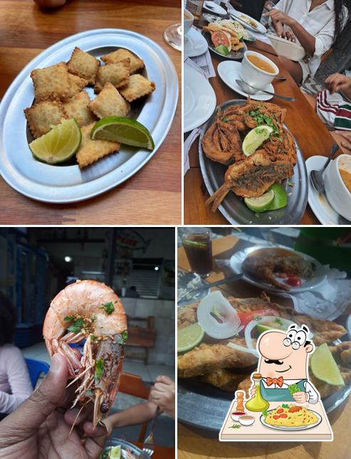 Platos en Bar do Peixe