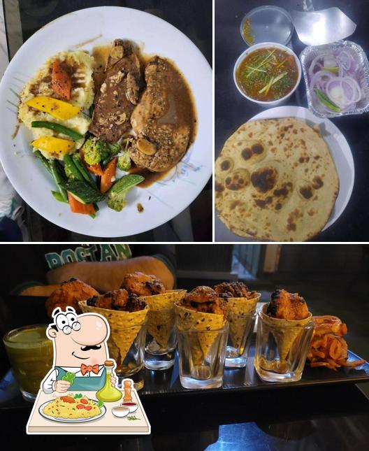 The restaurant's food and beverage