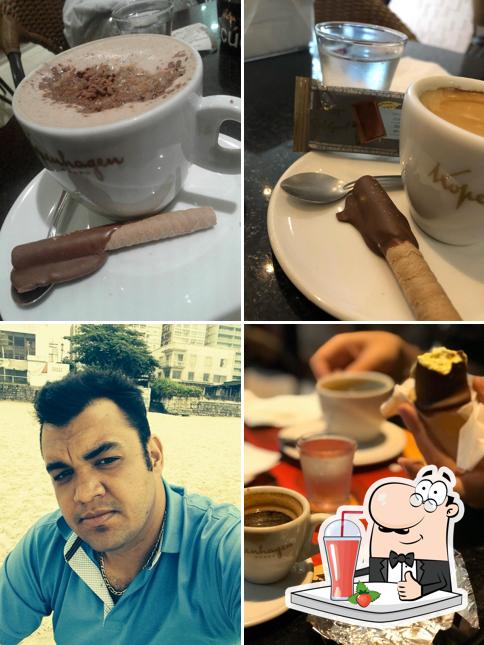 Kopenhagen- Shopping La Plage offerece um número de drinques