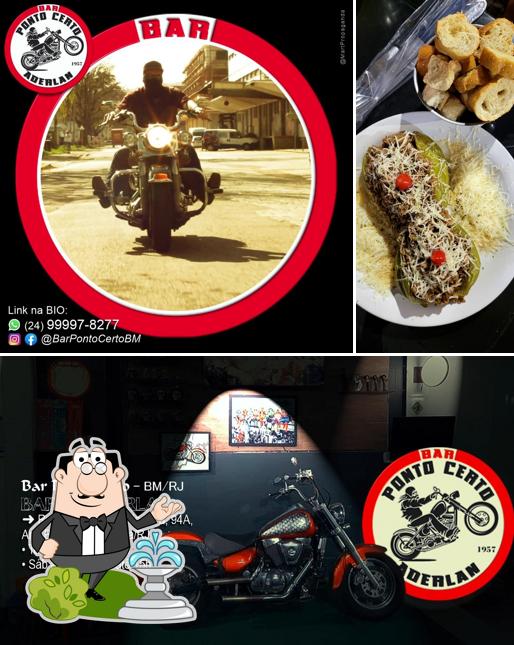 O exterior do BAR PONTO CERTO (Aderlan)