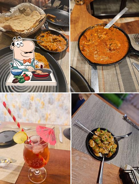 Chicken curry at Kathi Junction Angul