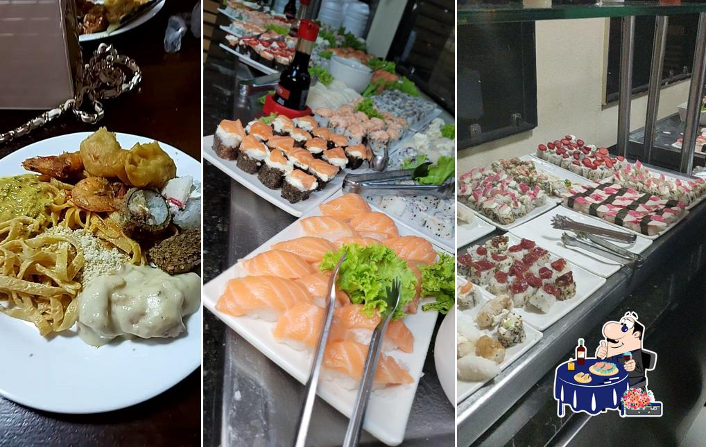 Sashimi em Sétima arte Restaurante