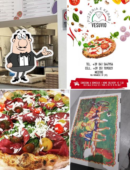 Gli interni di VESUVIO PIZZERIA E KEBAB