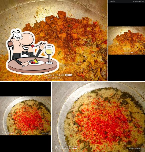 Food at Delhi Darbar Biryani