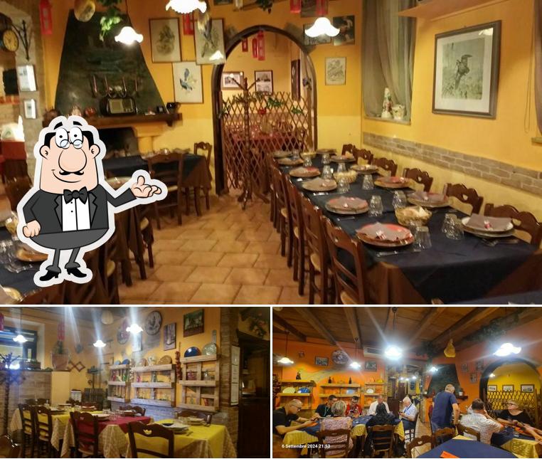 Siediti a un tavolo di Osteria il Mattarello