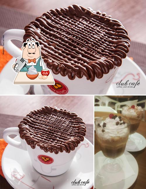 Cafeteria Club Café - Shopping Iguatemi provê uma escolha de pratos doces