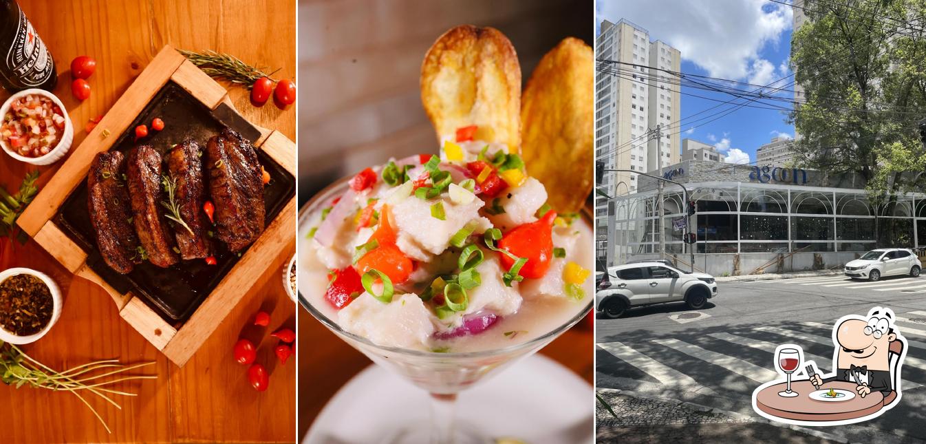 Ceviche em Lagoon Gastro Bar