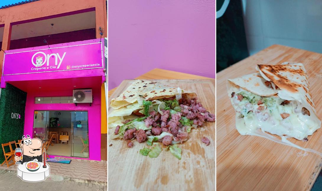 Ony Crepe Francês Fondue Batata Frango Sorvete