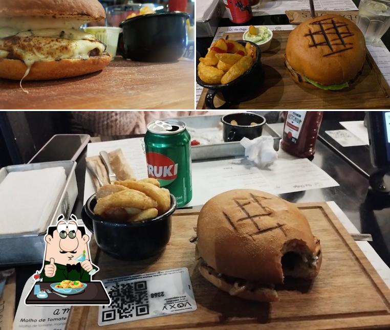 Platos en The Chefs Hamburgueria - Moinhos