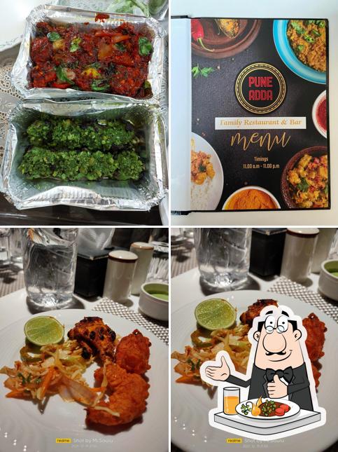 Food at Pune Adda