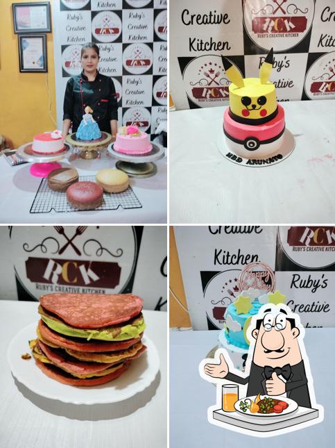 Food at Ruby's Creative Kitchen (RCK)# LEARN CAKE BAKING AND DECORATING, 1st floor, K. Achumi Apartment