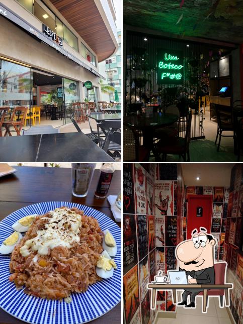 O interior do Mané Espetto Carioca - Cabo Frio