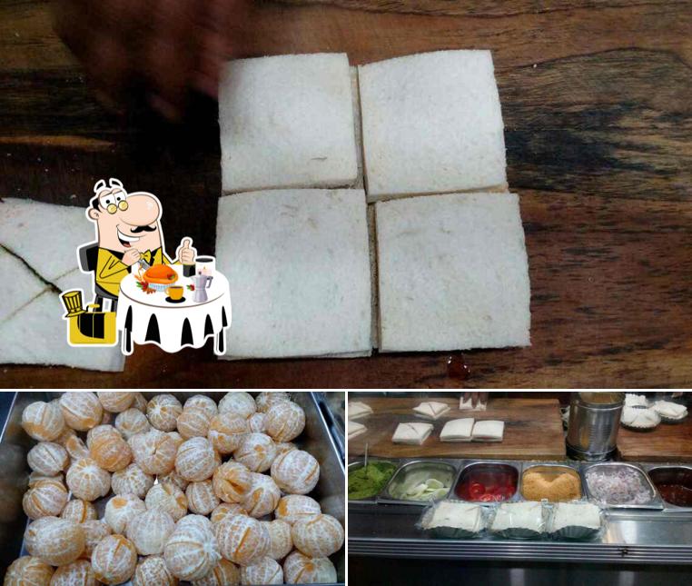 Food at Sri Narsing Bhelpuri