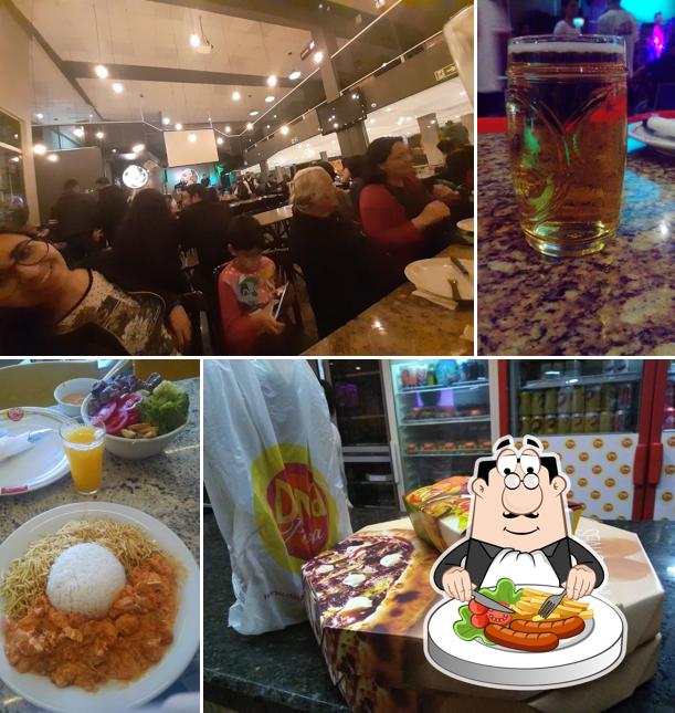 Mousse de chocolate em Dina Pizza - Sítio cercado