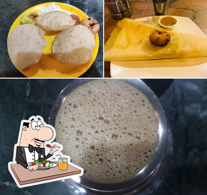 Food at Sri Sharavana Bhavan