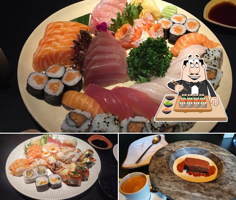 Presenteie-se com sushi no Sushi San Experience