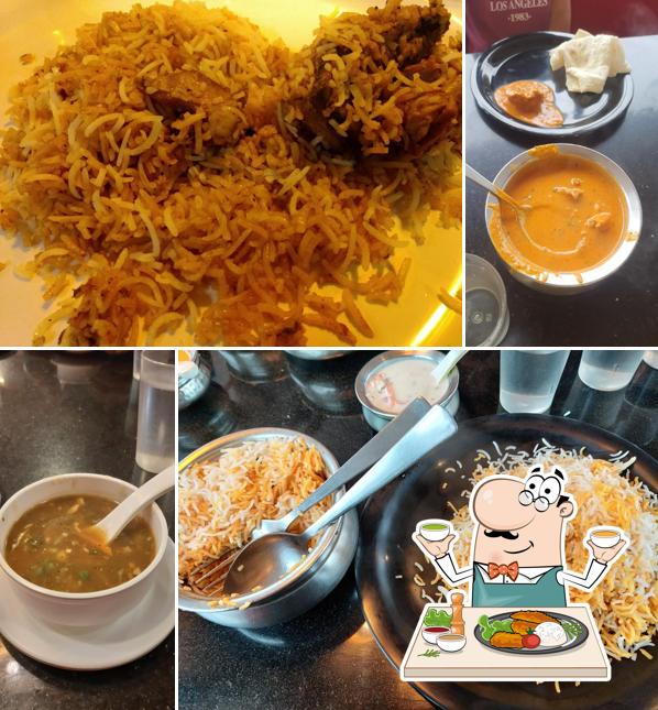 Food at Hyderabad Biryani House