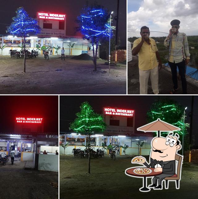 The exterior of HOTEL INDERJEET BAR AND RESTAURANT, NEAR PADDMJA CITY, AHILYABAI HOLKAR CHOWK, NANDED MAHARASHTRA 431603