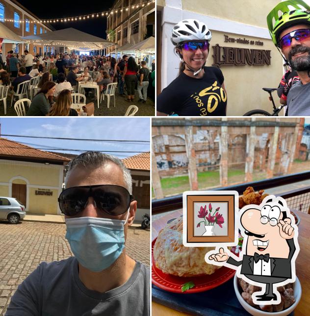 O interior do Taberna Leuven