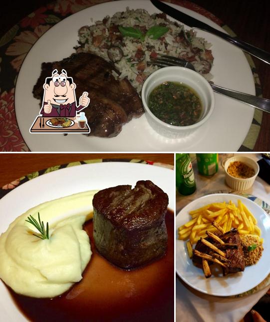 Escolha refeições de carne no Pau Brasil Gastrobar