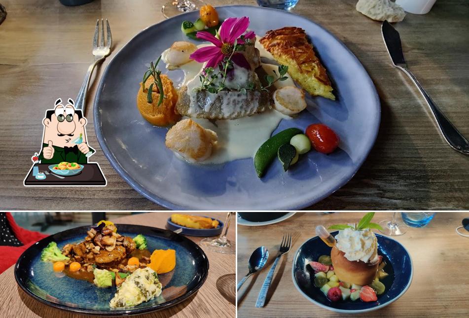 Plats à Bistrot le Toit Bleu - Restaurant Toit Terrasse Canet en Roussillon