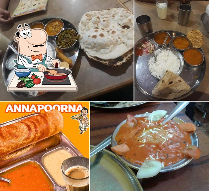 Chicken curry at Annapurna Pure Veg Family Restaurant