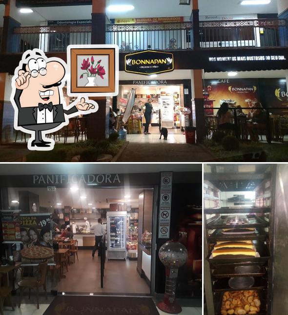 O interior do Bonnapan