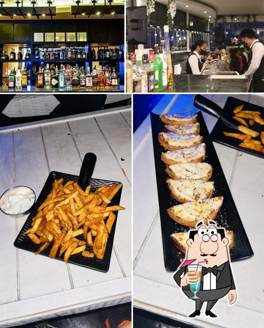 Among various things one can find drink and food at Hive cafe and lounge bar